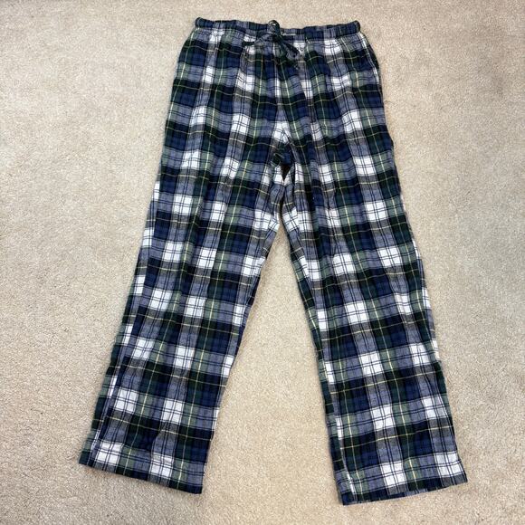 L.L. Bean Women's Scotch Plaid Cotton Flannel Pajama Set Size M - Picture 4 of 7